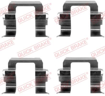 QUICK BRAKE Комплектующие, колодки дискового тормоза 109-1252